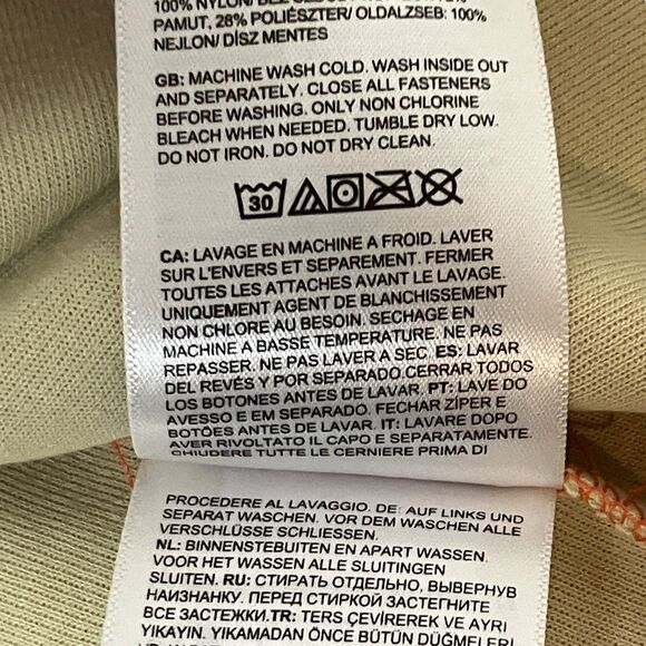 The North Face Mens L Tech Crew Sweatshirt Orange Pullover Outdoor Gorpcore NEW - Picture 12 of 15